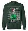 Christmas Skull Freak In The Sheets Ugly Sweatshirt