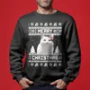 Funny Meowy Custom Ugly Sweater