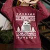 Funny Meowy Custom Ugly Sweater