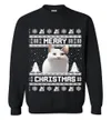 Funny Meowy Custom Ugly Sweater