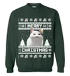 Funny Meowy Custom Ugly Sweater