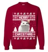 Funny Meowy Custom Ugly Sweater
