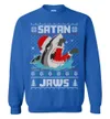 Shark Santa Ugly Christmas Sweatshirt - variant image 1