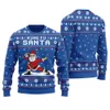 Kungfu Santa Men's Christmas Sweater - variant image 1