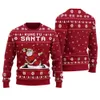 Kungfu Santa Men's Christmas Sweater