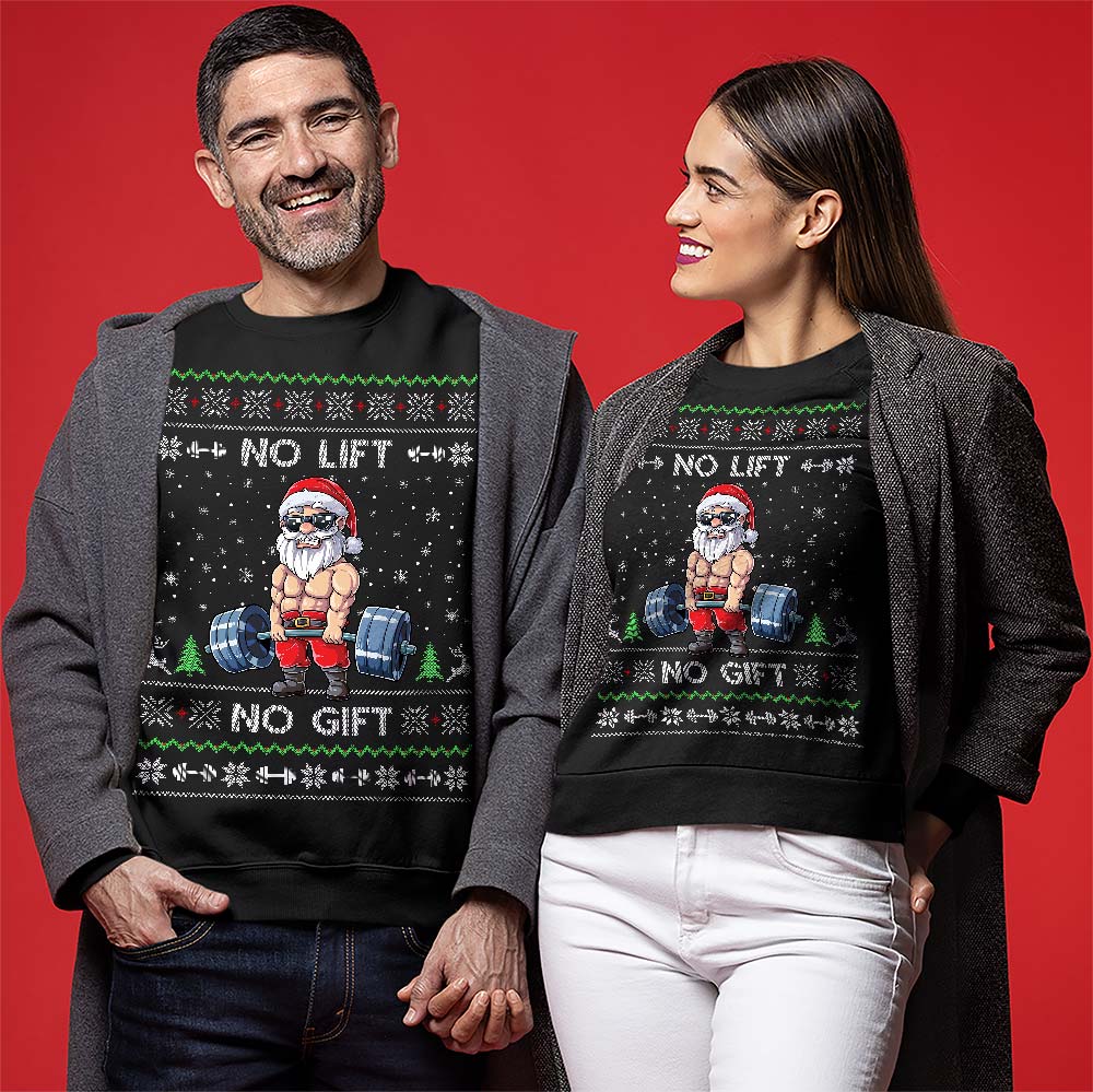 Santa Swoleman Christmas Sweatshirt