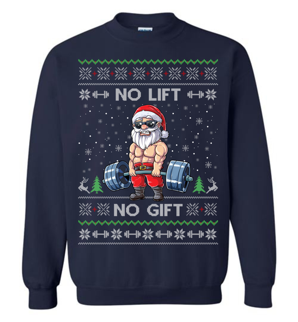 Santa Swoleman Christmas Sweatshirt