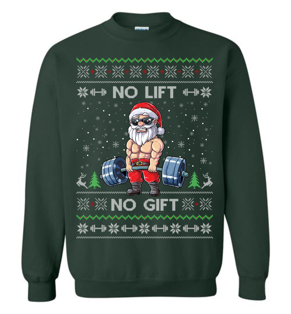Santa Swoleman Christmas Sweatshirt