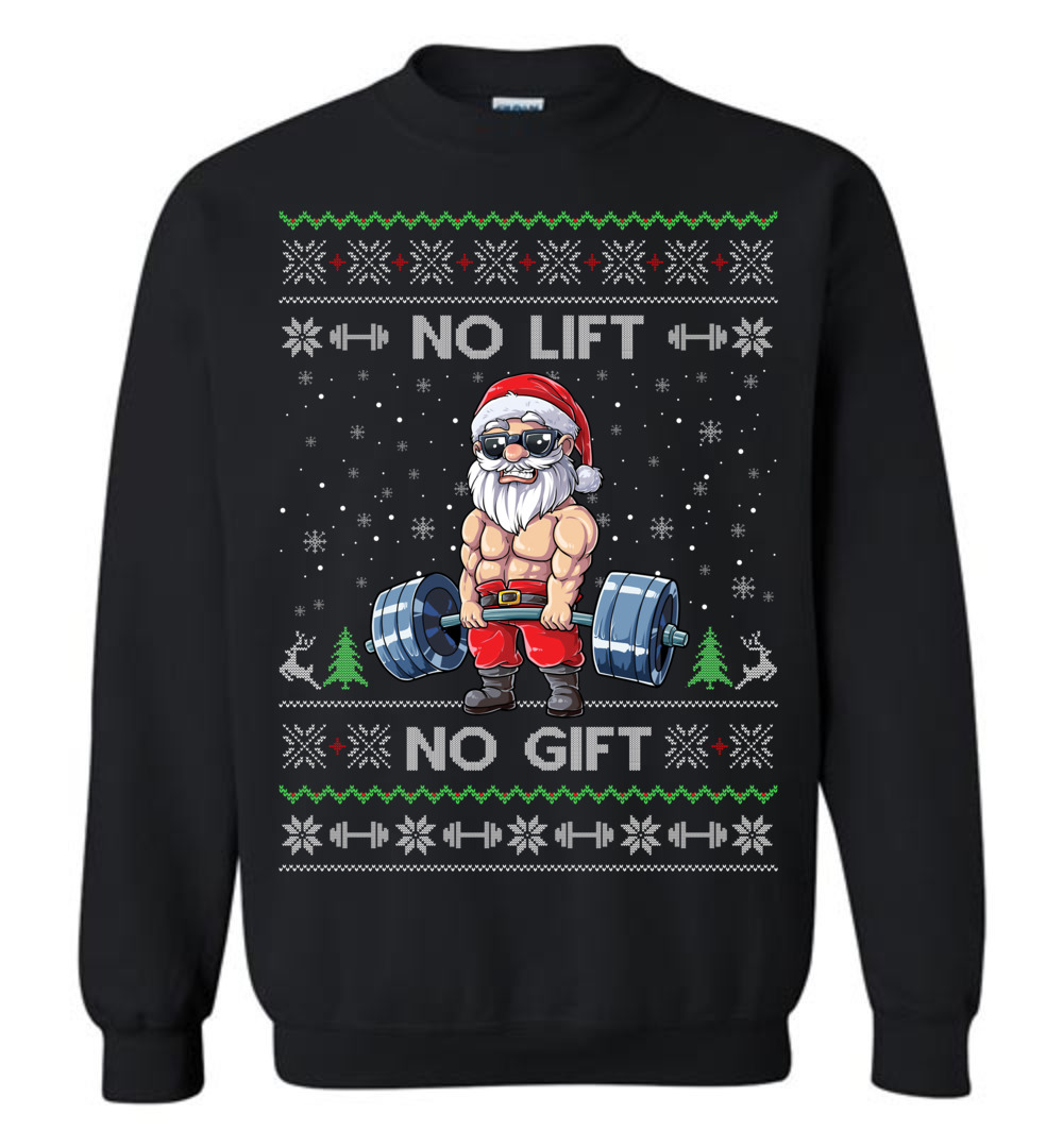 Santa Swoleman Christmas Sweatshirt