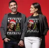 Bigfoot Is This Jolly Enough Ugly Christmas Sweatshirt