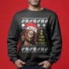 Bigfoot Is This Jolly Enough Ugly Christmas Sweatshirt