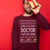 Custom Name Doctor Christmas Sweater Men