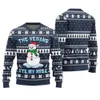 The Vegans Eat My Nose Snowman Christmas Sweater