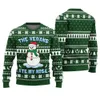 The Vegans Eat My Nose Snowman Christmas Sweater