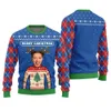 Merry Christmas Custom Ugly Sweater With Picture - variant image 1