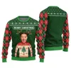 Merry Christmas Custom Ugly Sweater With Picture