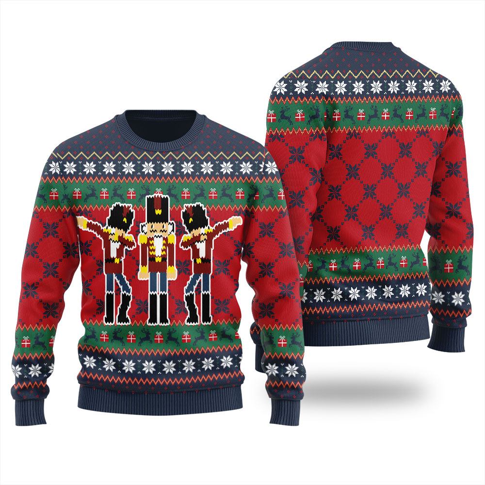 Merry Christmas Nutcracker Ugly Sweater