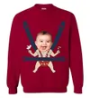 Personalized Kids Pictures Ugly Christmas Sweater For Men