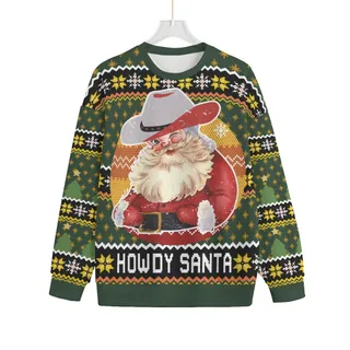 Cute Santa Women's Plus Size Ugly Christmas Sweater