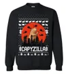 Funny Monster Capybara Womens Ugly Christmas Sweater