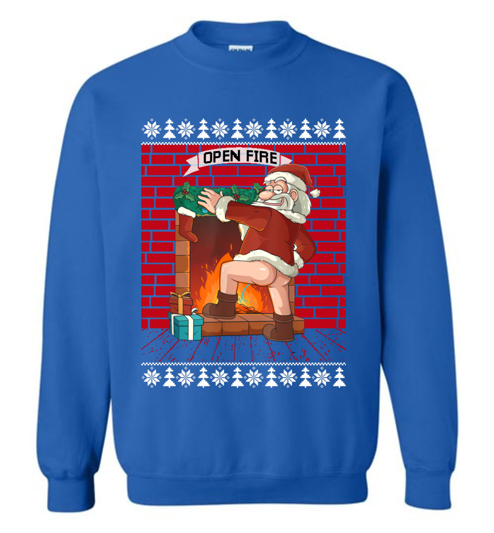 Sexy Santa Inappropriate Ugly Sweatshirt - variant image 1