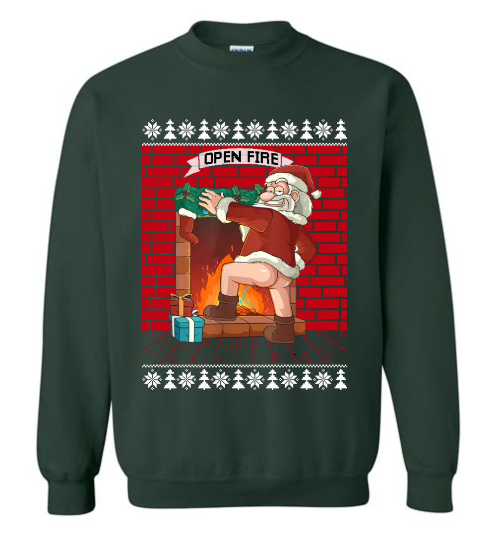 Sexy Santa Inappropriate Ugly Sweatshirt