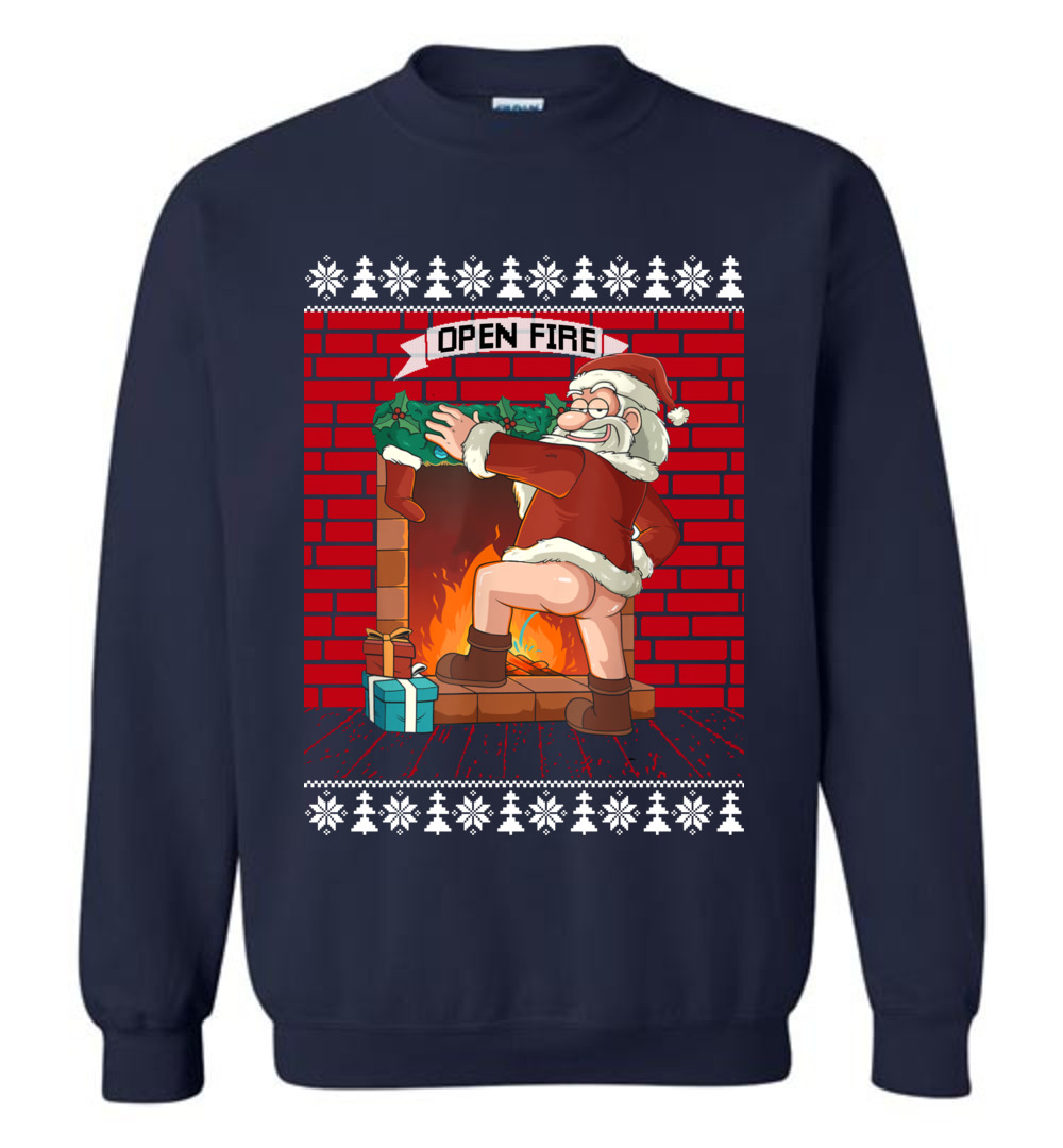 Sexy Santa Inappropriate Ugly Sweatshirt