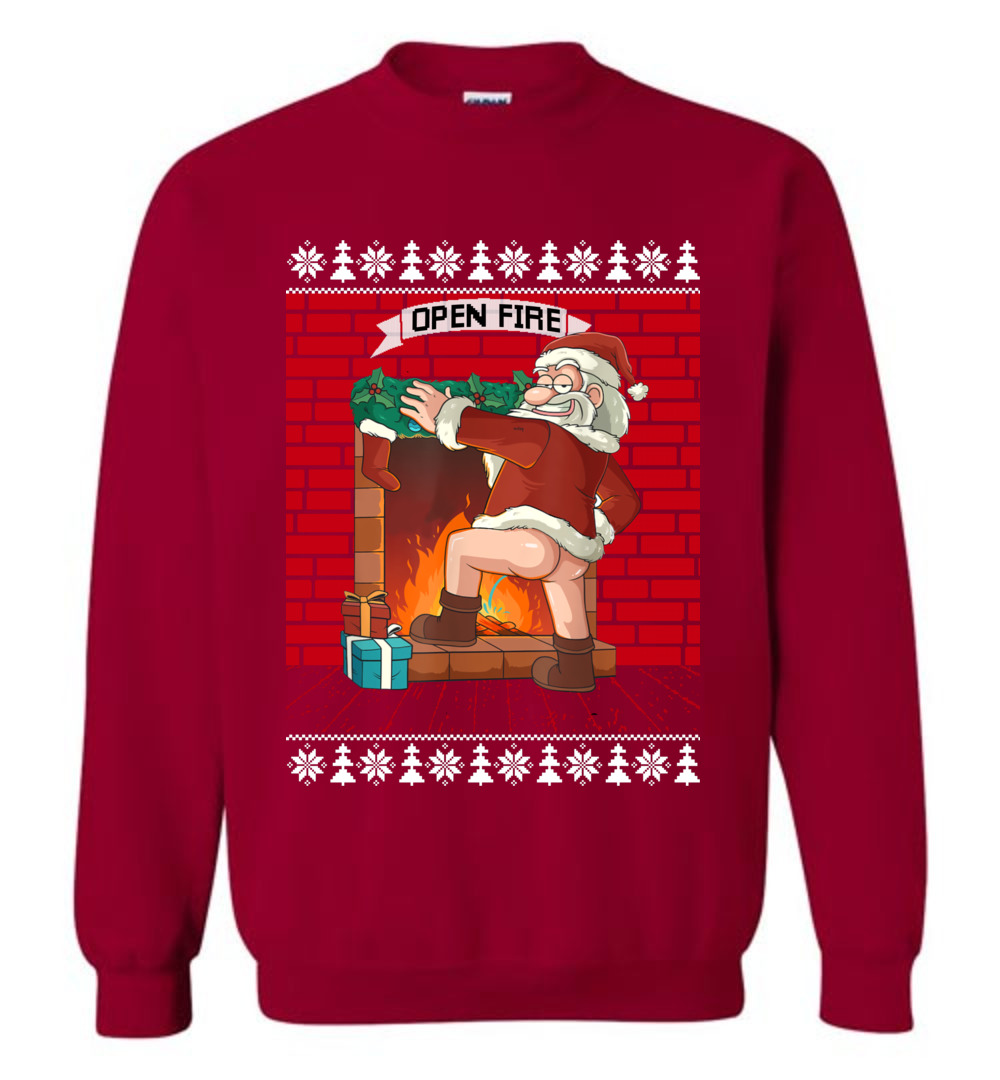 Sexy Santa Inappropriate Ugly Sweatshirt