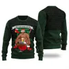 Tacky Christmas Sweater Barry Wood Forest Green - variant image 1