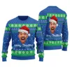 Merry Christmas Personalized Christmas Sweater Royal - variant image 1
