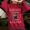 Merry Christmas Custom Ugly Christmas Sweater With Cat For Women - variant image 1
