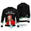 Dan Forrest Gump Ugly Christmas Sweater Black - variant image 1