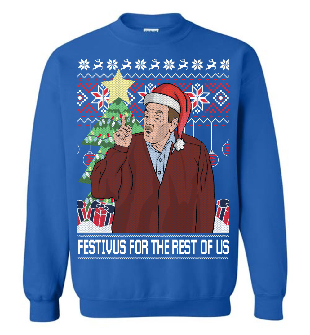 Festivus For The Rest Of Us Seinfeld Ugly Christmas Sweater - variant image 1