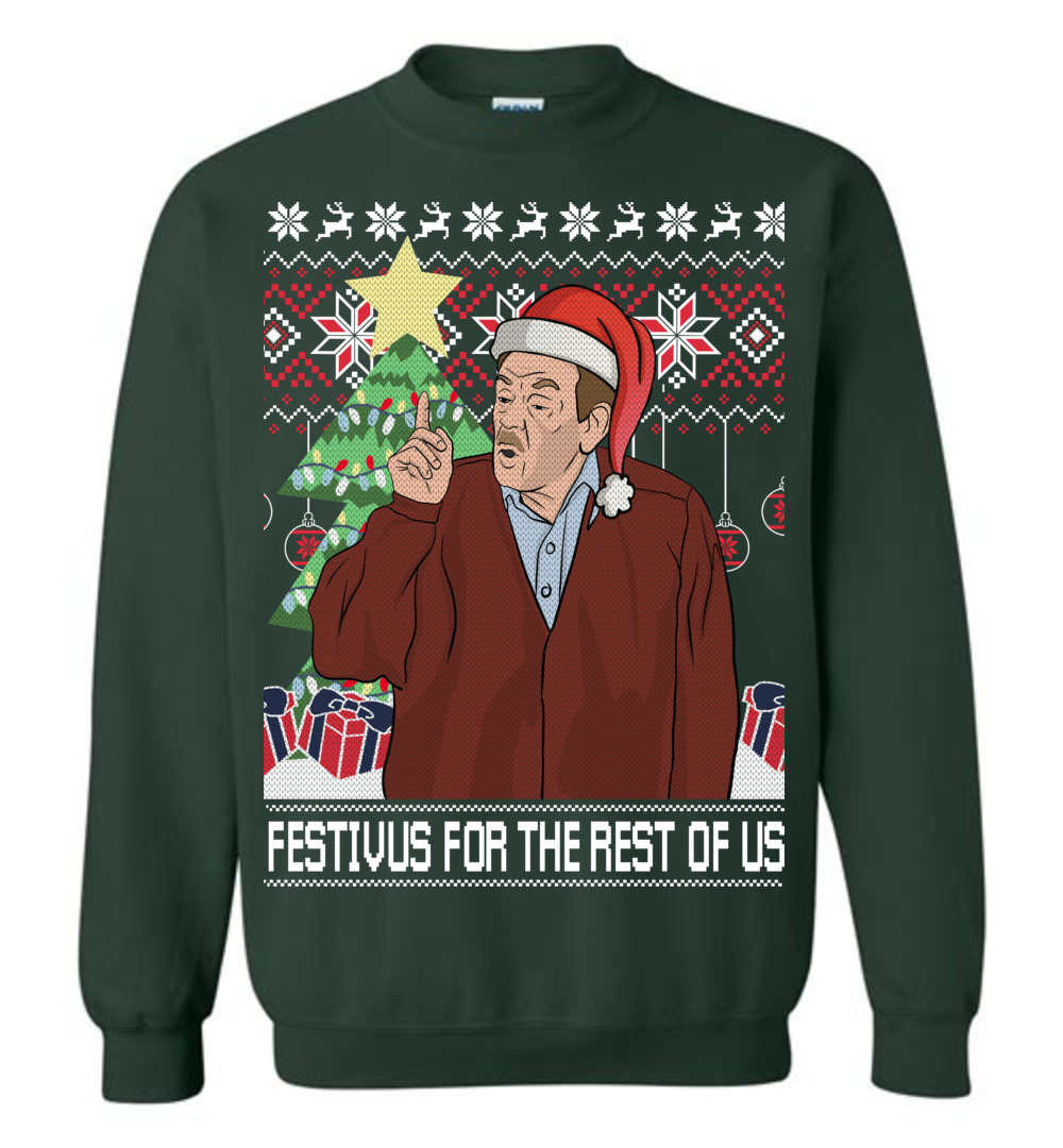 Festivus For The Rest Of Us Seinfeld Ugly Christmas Sweater