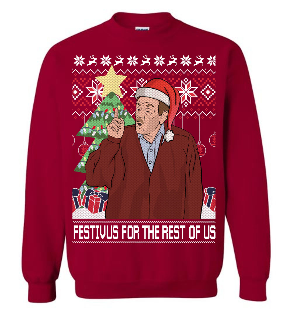 Festivus For The Rest Of Us Seinfeld Ugly Christmas Sweater