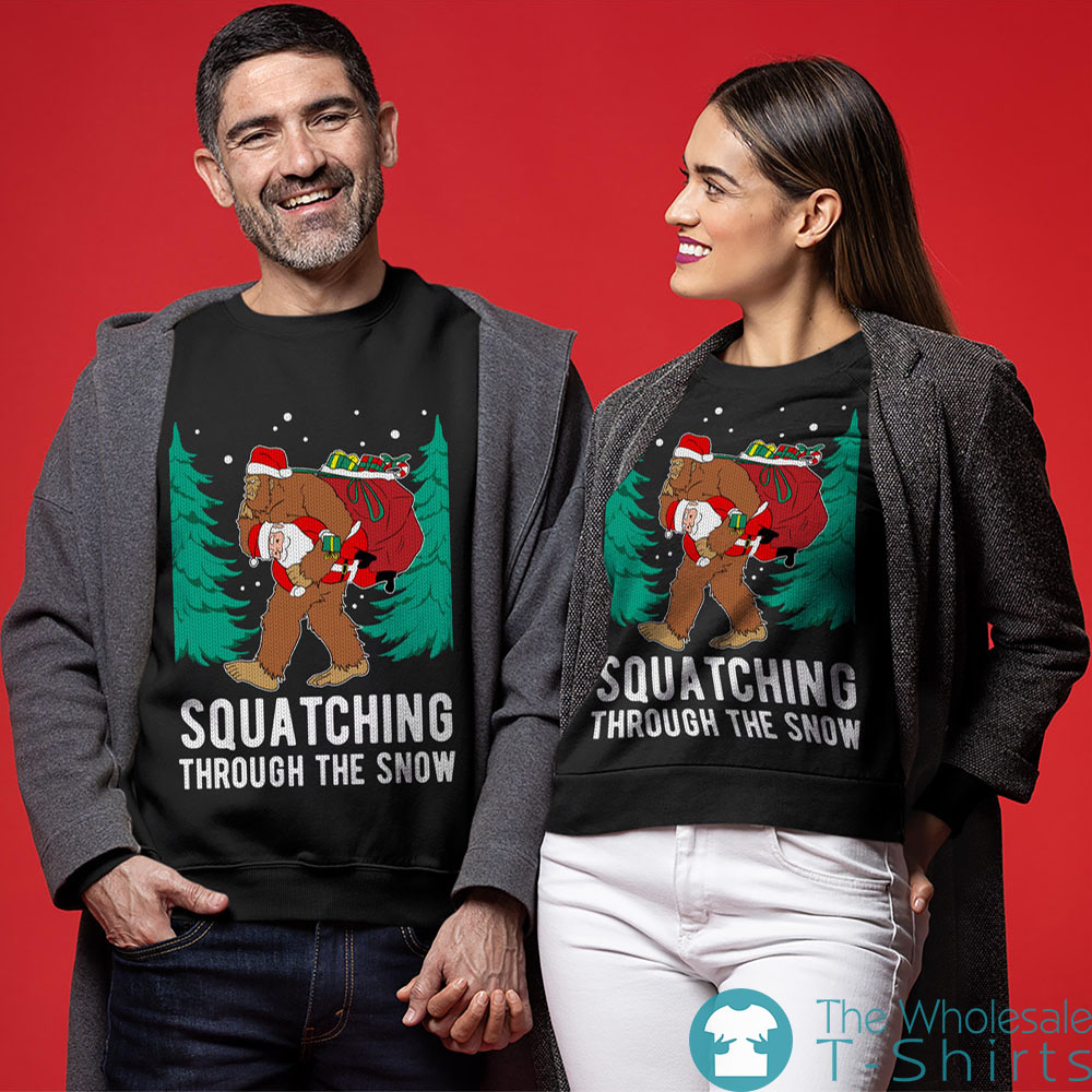 Funny Bigfoot Ugly Christmas Sweater
