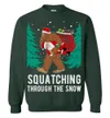 Funny Bigfoot Ugly Christmas Sweater