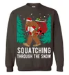 Funny Bigfoot Ugly Christmas Sweater