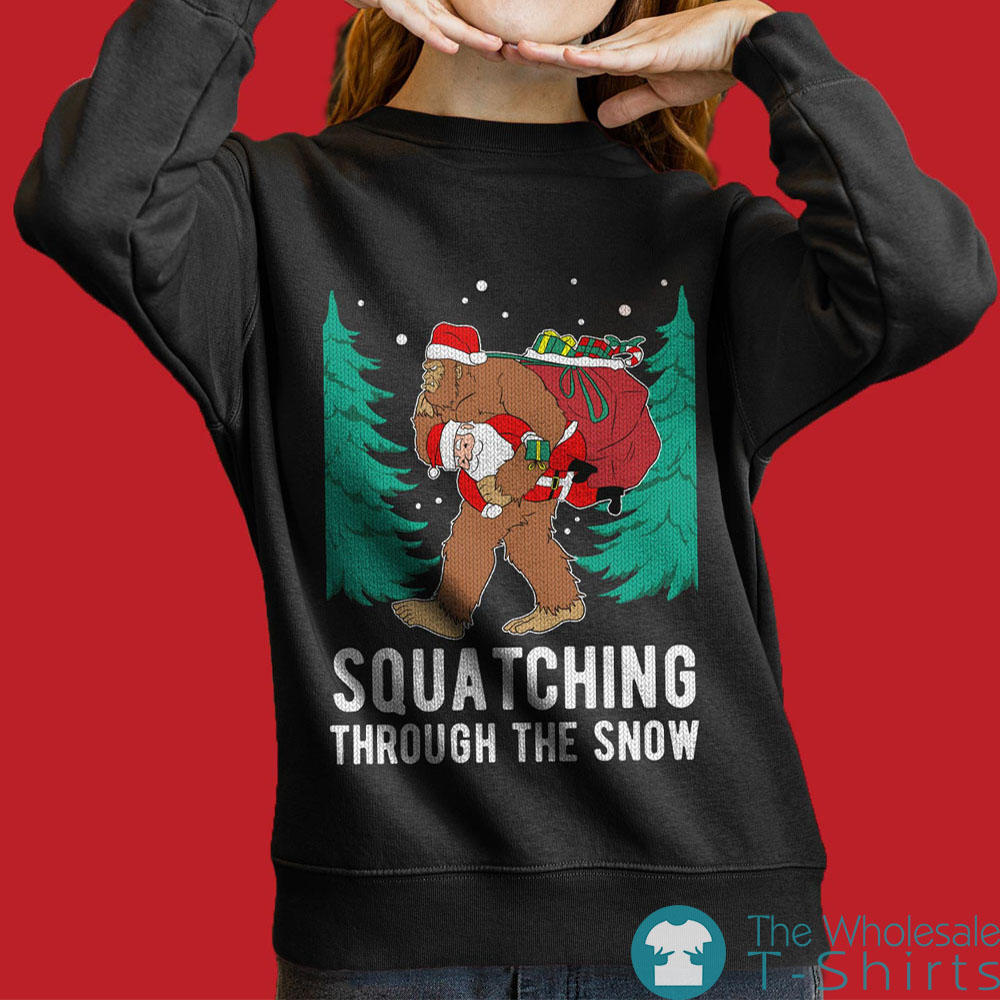 Funny Bigfoot Ugly Christmas Sweater