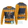 Garfield Cat Ugly Christmas Sweater Navy - variant image 1
