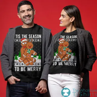 Naughty Gingerbread Ugly Christmas Sweater
