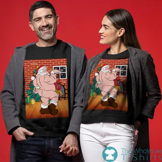 Naughty Santa Ugly Sweater