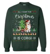 All I Want For Christmas Is Corgi Men's Ugly Sweater