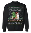 All I Want For Christmas Is Corgi Men's Ugly Sweater