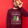 All I Want For Christmas Is Corgi Men's Ugly Sweater