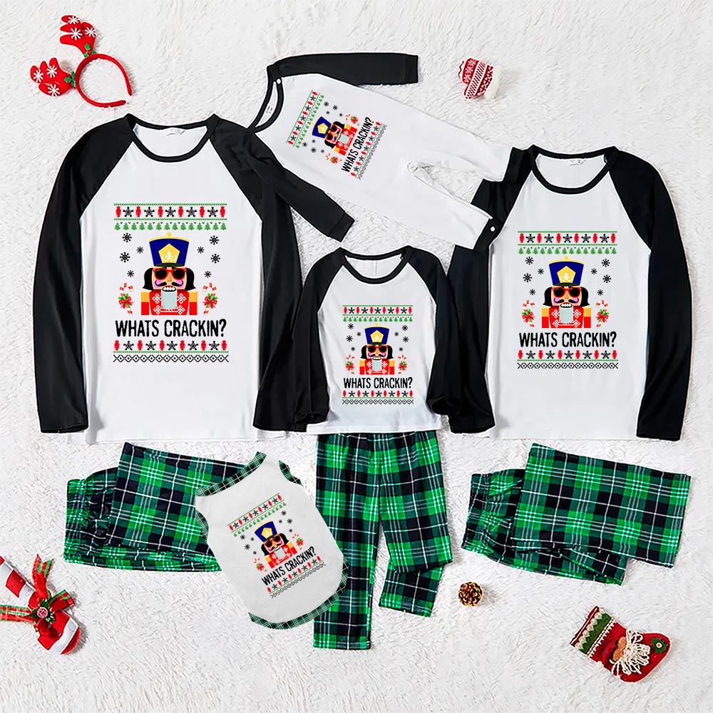 Nutcracker Cracking Matching Pjs Christmas - variant image 1