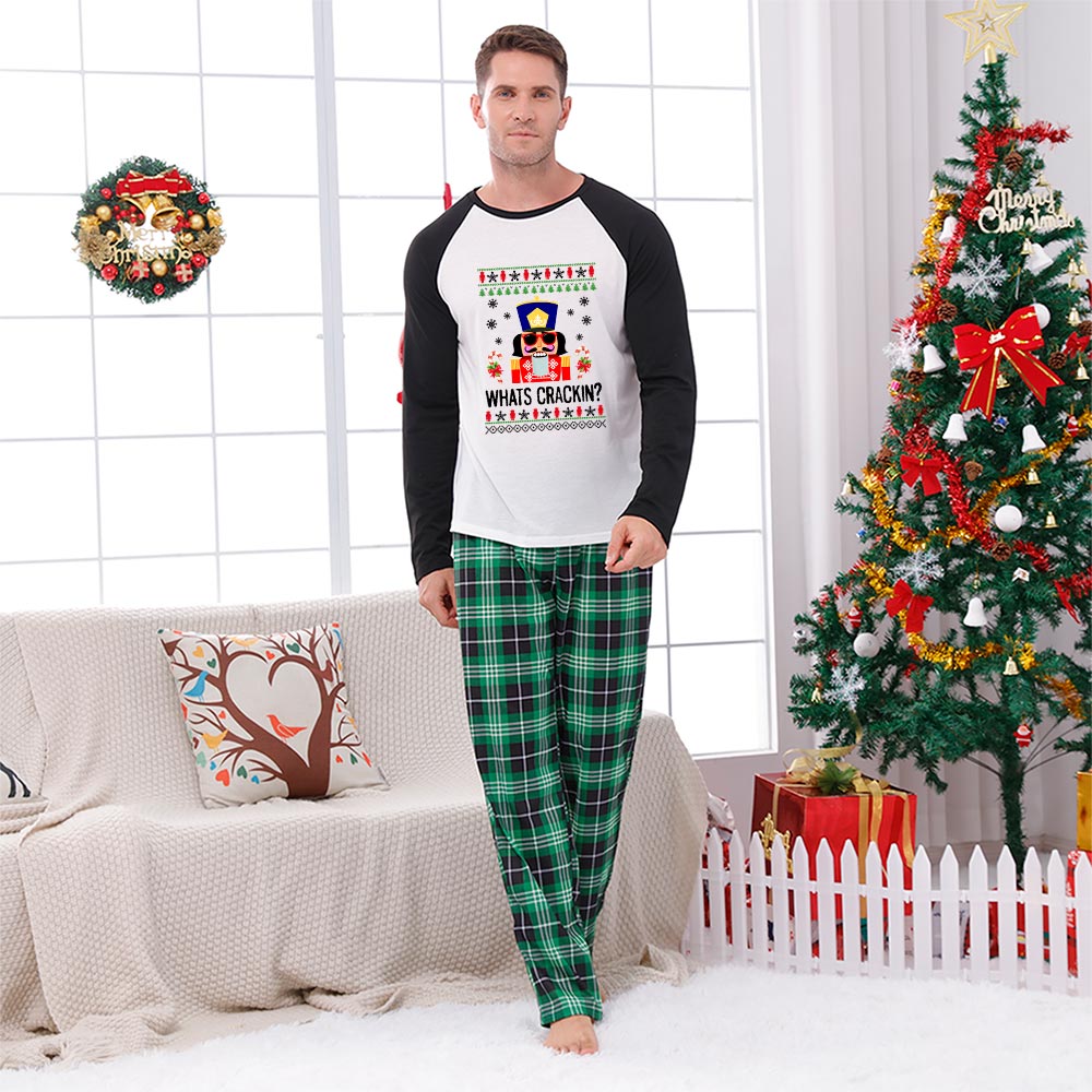 Nutcracker Cracking Matching Pjs Christmas