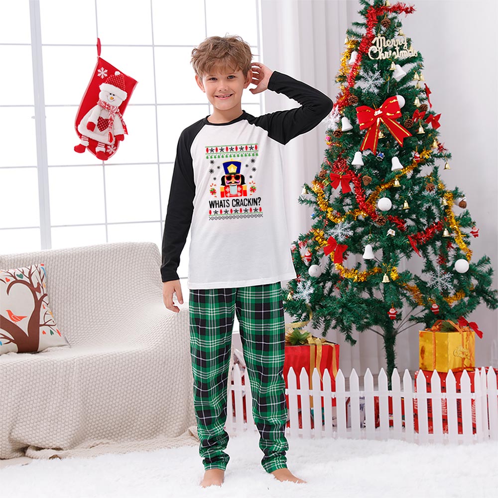 Nutcracker Cracking Matching Pjs Christmas