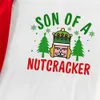Son Of Nutcracker Christmas Themed Pajama Sets Red
