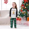 Unique Pizza Family Christmas Pajamas Plaid Green